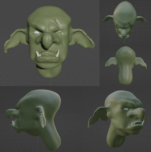 Goblin (3D in Blender) '24