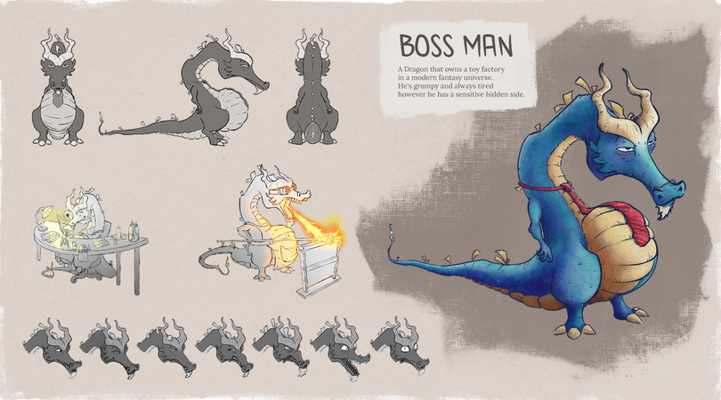 Boss Man (Character Design) '23