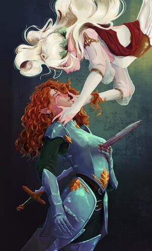 Knight & Elf (Digital Illustration) '24
