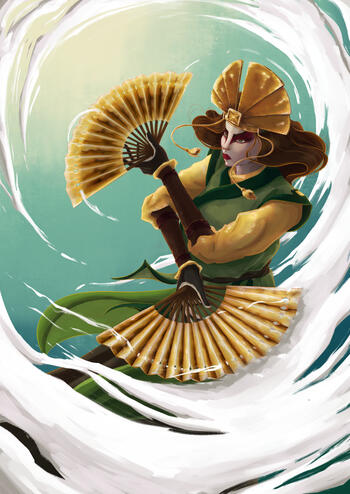 The Rise of Kyoshi (Digital Illustration) '24